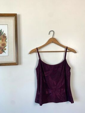 Arianne Deep Burgundy Tank Top